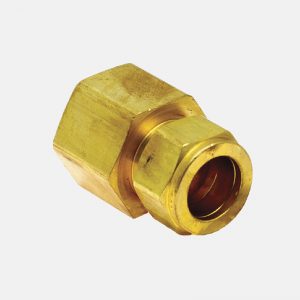 CONECTOR HEMBRA DE COMPRESION RECTA1/4X1/4