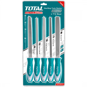 JUEGO DE 5 LIMAS ACERO T12 200MM